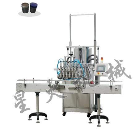 直線(xiàn)型油脂全自動(dòng)灌裝機(jī)