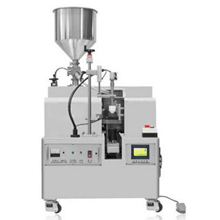 軟管灌裝封口機(jī) 半自動軟管灌裝封尾機(jī)